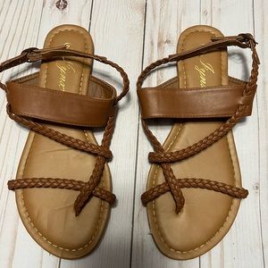 Lynx Brown Summer Sandals